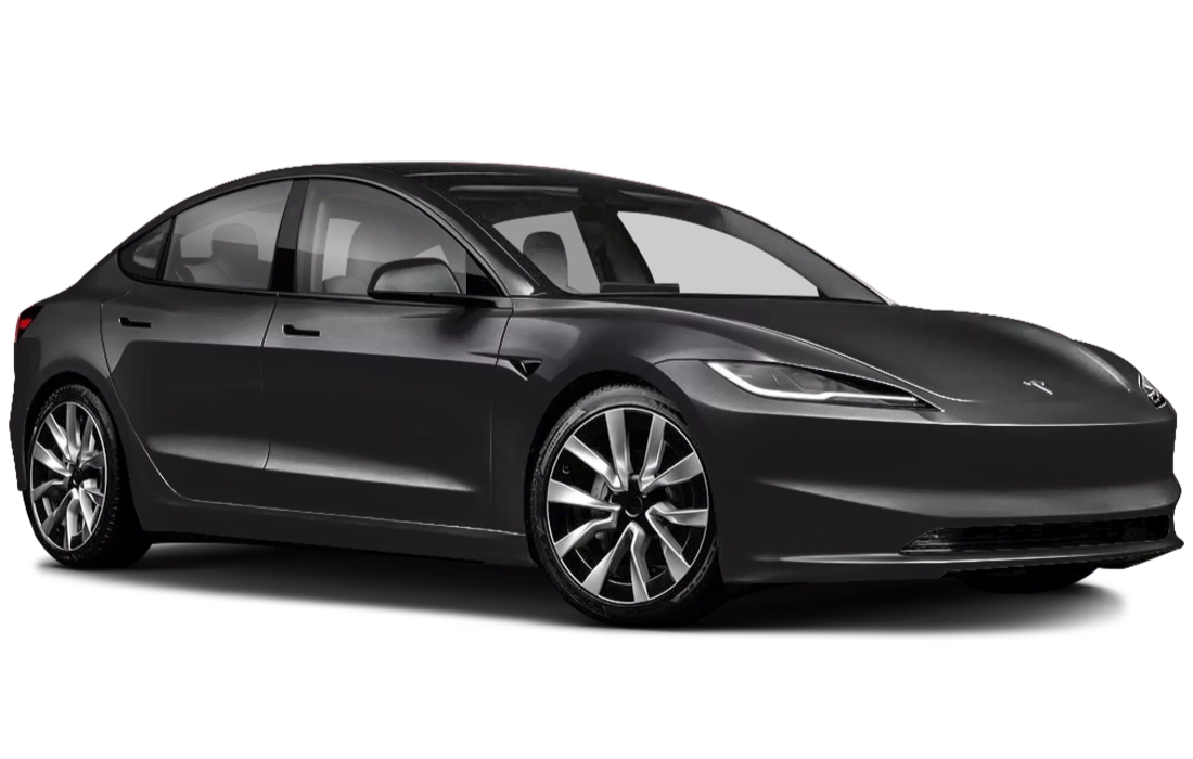 Tesla Model 3 luxury car Swiss VIP Transfer 24